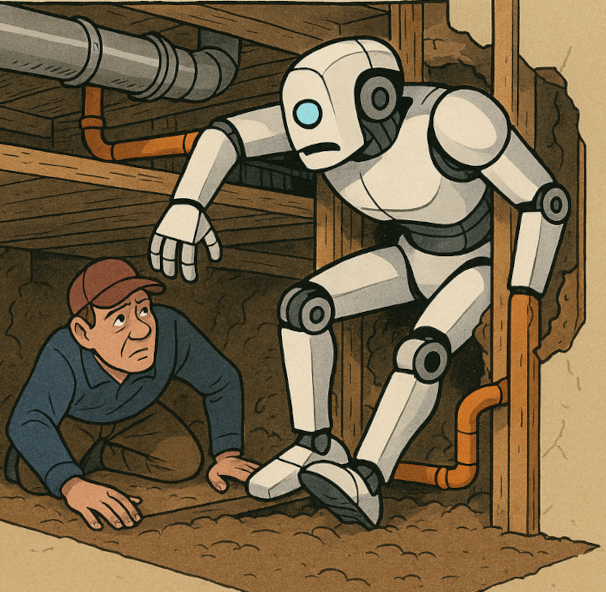 Where Robots Lack Agility