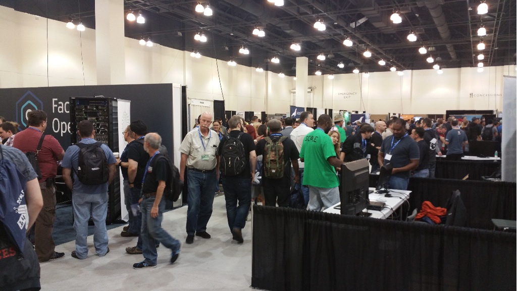 Expo Floor at SCaLE x14